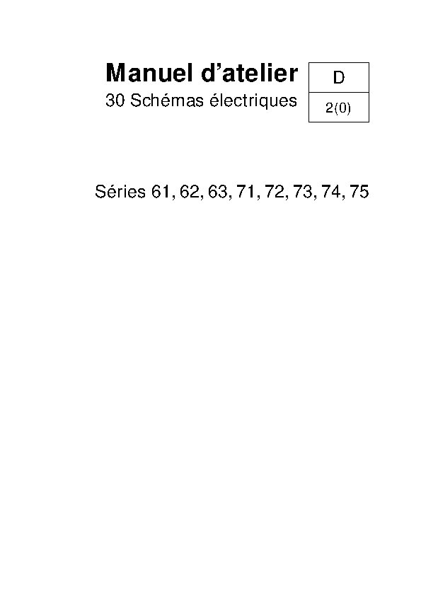 7743618 M.ATELIER D61-D62-D63-D71-D72-D73-D74-D75 Schéma électrique